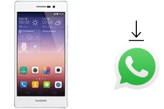 Cómo instalar WhatsApp en un Huawei Ascend P7
