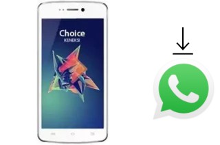 Cómo instalar WhatsApp en un KENEKSI Choice