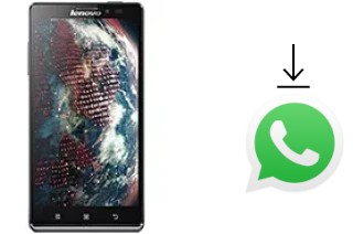 Cómo instalar WhatsApp en un Lenovo Vibe Z K910