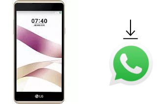 Cómo instalar WhatsApp en un LG X Skin