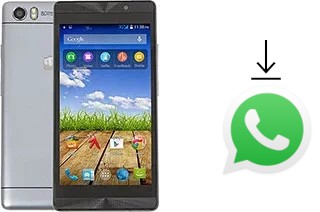 Cómo instalar WhatsApp en un Micromax Canvas Fire 4G Plus Q412