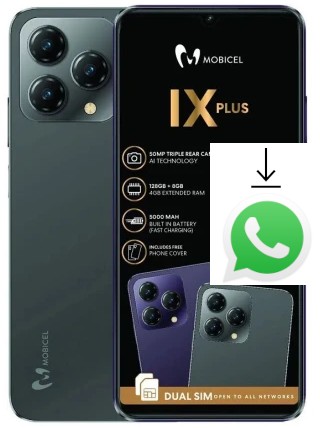 Cómo instalar WhatsApp en un Mobicel IX Plus
