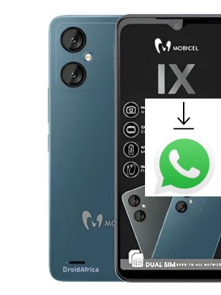 Cómo instalar WhatsApp en un Mobicel IX