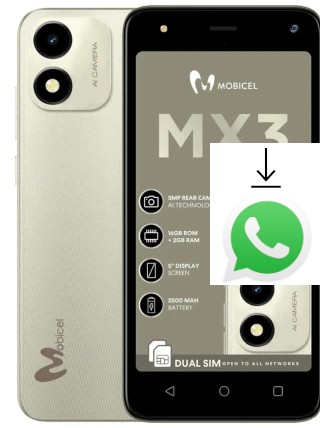 Cómo instalar WhatsApp en un Mobicel MX3