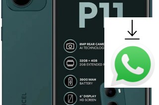 Cómo instalar WhatsApp en un Mobicel P11