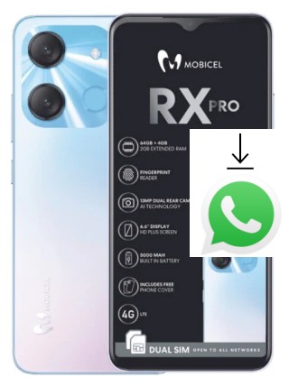 Cómo instalar WhatsApp en un Mobicel RX Pro