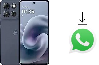 Cómo instalar WhatsApp en un Motorola Moto G86 Power