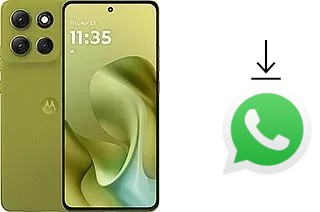 Cómo instalar WhatsApp en un Motorola Moto G86