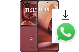 Cómo instalar WhatsApp en un Motorola Razr Ultra 2025