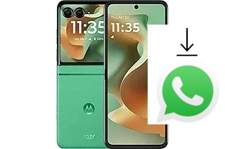 Cómo instalar WhatsApp en un Motorola Razr 2025