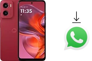 Cómo instalar WhatsApp en un Motorola Moto G05
