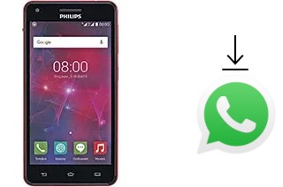 Cómo instalar WhatsApp en un Philips V377