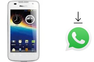 Cómo instalar WhatsApp en un Philips W6350