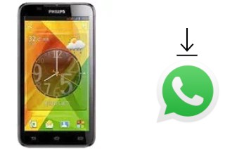 Cómo instalar WhatsApp en un Philips W8355