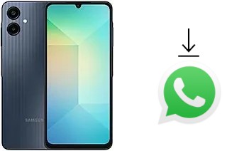 Cómo instalar WhatsApp en un Samsung Galaxy A06