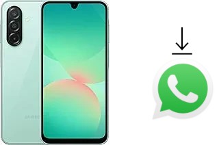 Cómo instalar WhatsApp en un Samsung Galaxy A26