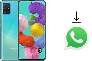 Cómo instalar WhatsApp en un Samsung Galaxy A51