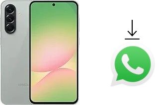 Cómo instalar WhatsApp en un Samsung Galaxy A56