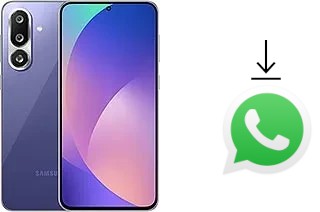 Cómo instalar WhatsApp en un Samsung Galaxy F56