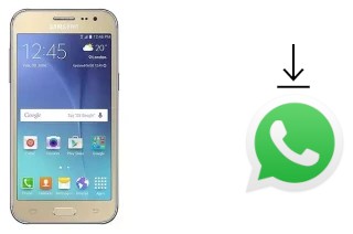 Cómo instalar WhatsApp en un Samsung Galaxy J2 DTV