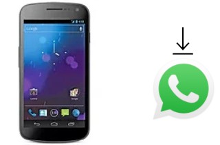 Cómo instalar WhatsApp en un Samsung Galaxy Nexus I9250M