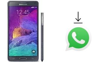 Cómo instalar WhatsApp en un Samsung Galaxy Note 4