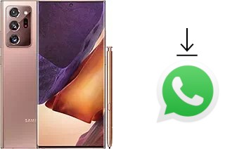 Cómo instalar WhatsApp en un Samsung Galaxy Note20 Ultra 5G