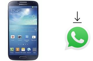 Cómo instalar WhatsApp en un Samsung I9505 Galaxy S4