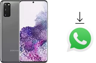 Cómo instalar WhatsApp en un Samsung Galaxy S20 5G