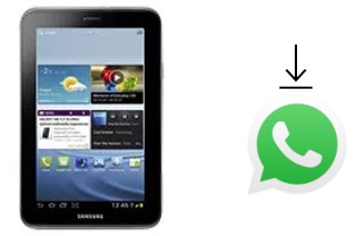 Cómo instalar WhatsApp en un Samsung Galaxy Tab 2 7.0 P3100