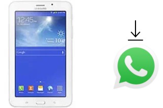 Cómo instalar WhatsApp en un Samsung Galaxy Tab 3 V