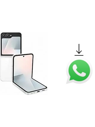 Cómo instalar WhatsApp en un Samsung Galaxy Z Flip7 FE
