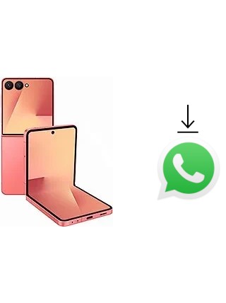 Cómo instalar WhatsApp en un Samsung Galaxy Z Flip7