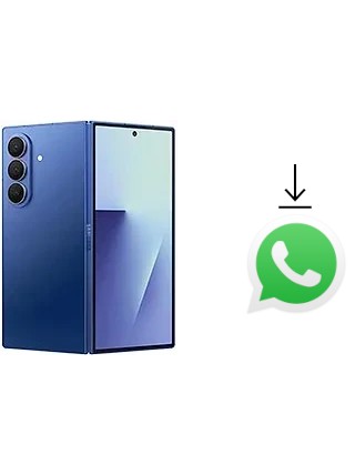 Cómo instalar WhatsApp en un Samsung Galaxy Z Fold7