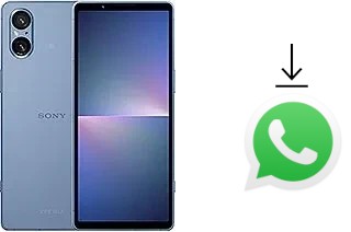 Cómo instalar WhatsApp en un Sony Xperia 5 V
