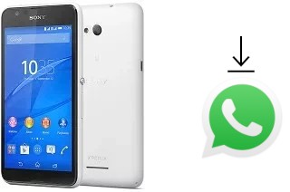 Cómo instalar WhatsApp en un Sony Xperia E4g Dual