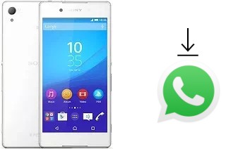 Cómo instalar WhatsApp en un Sony Xperia Z3+ dual