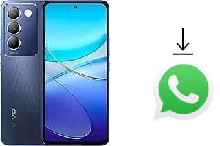 Cómo instalar WhatsApp en un vivo V40 SE