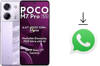 Cómo instalar WhatsApp en un Xiaomi Poco M7 pro 5G