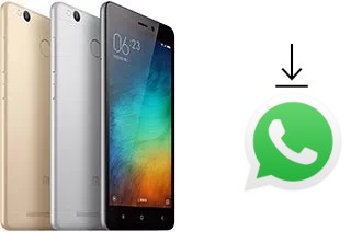 Cómo instalar WhatsApp en un Xiaomi Redmi 3s Prime