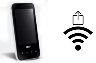 Generar QR con la clave Wifi en un Acer beTouch E400
