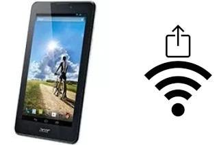 Generar QR con la clave Wifi en un Acer Iconia Tab 7 A1-713