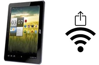 Generar QR con la clave Wifi en un Acer Iconia Tab A200