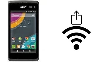 Generar QR con la clave Wifi en un Acer Liquid Z220