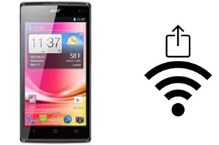 Generar QR con la clave Wifi en un Acer Liquid Z500