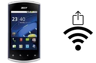 Generar QR con la clave Wifi en un Acer Liquid mini E310