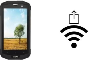 Generar QR con la clave Wifi en un AGM A8
