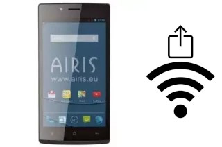 Generar QR con la clave Wifi en un Airis TM54QM