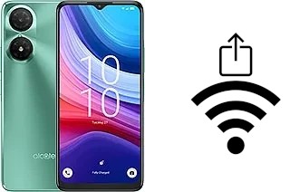 Generar QR con la clave Wifi en un alcatel 3 (2025)