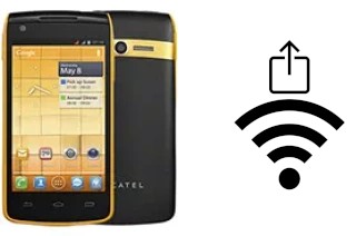Generar QR con la clave Wifi en un alcatel OT-992D